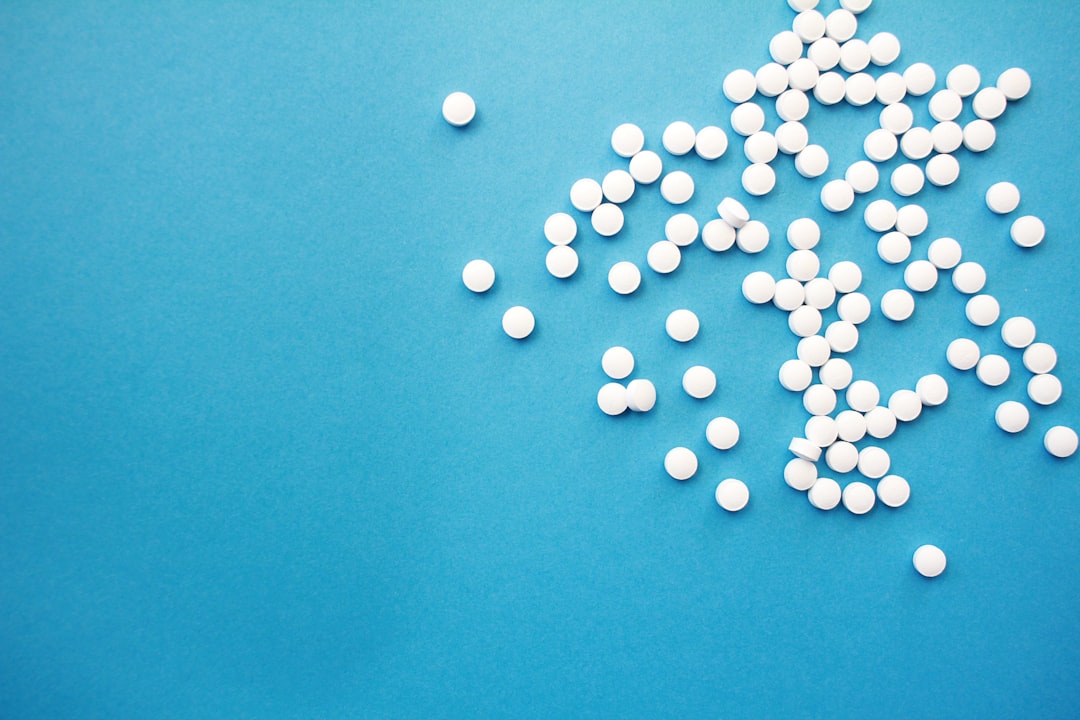 Pills representing drug addiction or dependence